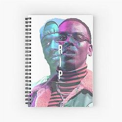 Rest in peace young Dolph Spiral Notebook