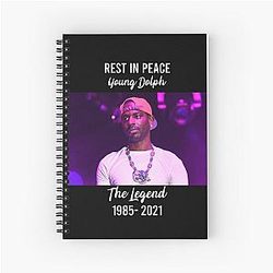 Rest In Peace Young Dolph Notebook