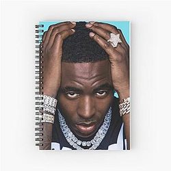 Young Dolph Spiral Notebook