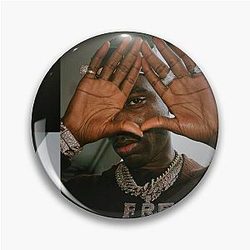 Young Dolph Pin