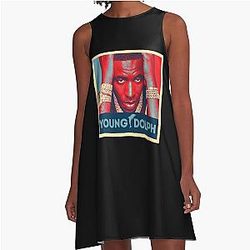 Young Dolph Rip Homage to brilliant rapper Young Dolph  A-Line Dress