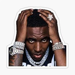 Young Dolph Sticker Design