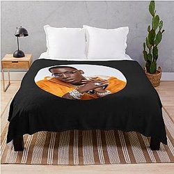 Young Dolph King of Memphis Throw Blanket