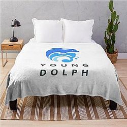 Young Dolph Throw Blanket