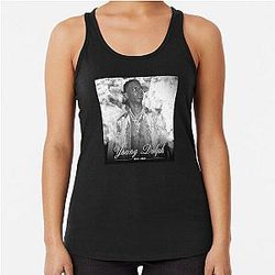 Rest In Peace Young Dolph 1985-2021 Racerback Tank Top