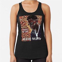 RIP Young Dolph Racerback Tank Top