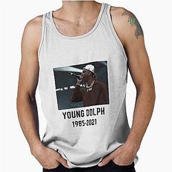Young Dolph American Rapper Tank Top