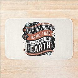 I am having a hard time adjusting to Earth Young Sheldon Sheldon Cooper bath mat