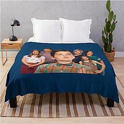 Young Sheldon Throw Blanket
