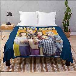 Young Sheldon Throw Blanket
