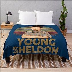 Young Sheldon Throw Blanket