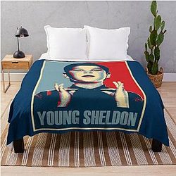 Young Sheldon Throw Blanket