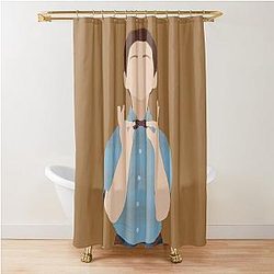 Young Sheldon Fan Art Shower Curtain