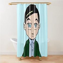 Young Sheldon Anime Style Shower Curtain