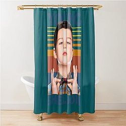 Young Sheldon Shower Curtain