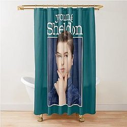 Young Sheldon Shower Curtain