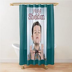Young Sheldon Shower Curtain