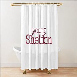 Young Sheldon Shower Curtain