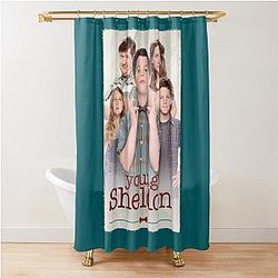 Young Sheldon Shower Curtain
