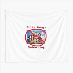 Anti Young Sheldon Club Young Sheldon Tapestry