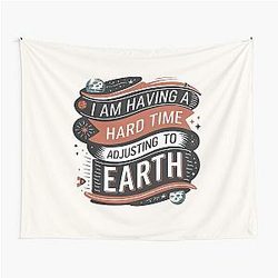 I Am Having a Hard Time Adjusting to Earth Young Sheldon Sheldon Cooper Tapestry