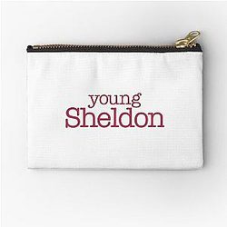 Young Sheldon Zipper Pouch