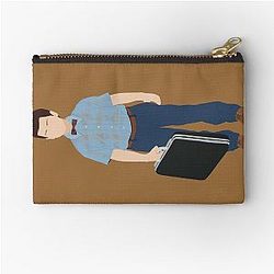 Young Sheldon Fan Art First Day of School Suitcase Zipper Pouch