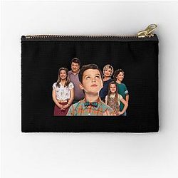 Young Sheldon Zipper Pouch