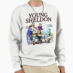 Young Sheldon Pullover Sweater