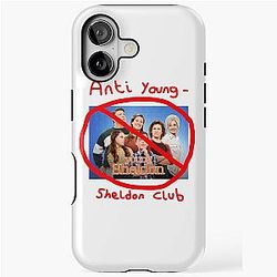 Anti Young Sheldon Club Young Sheldon iPhone Tough Case