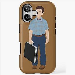Young Sheldon Fan Art First Day of School iPhone Tough Case