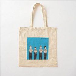 Young Sheldon Blue Cotton Tote Bag