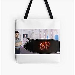 Young Sheldon says All Over Print Tote Bag