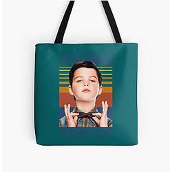Young Sheldon All Over Print Tote Bag