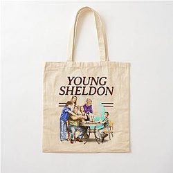 Young Sheldon Cotton Tote Bag