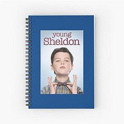 Young Sheldon Spiral Notebook
