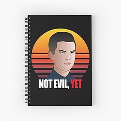 Young Sheldon - Not Evil Yet Spiral Notebook