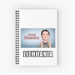 Young Sheldon Lithuania Notebook