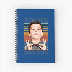 Young Sheldon Spiral Notebook