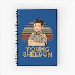 Young Sheldon Spiral Notebook