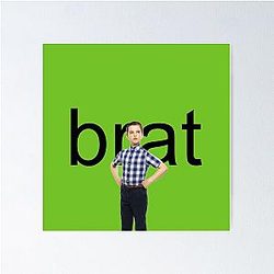 Young Sheldon Brat Album Poster