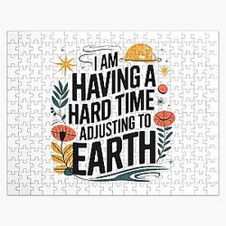 I am having a hard time adjusting to Earth Young Sheldon Sheldon Cooper Jigsaw Puzzle