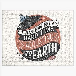 I am having a hard time adjusting to Earth Young Sheldon Sheldon Cooper Jigsaw Puzzle