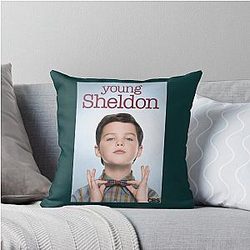 Young Sheldon Throw Pillow