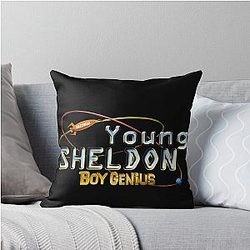 Young Sheldon Throw Pillow