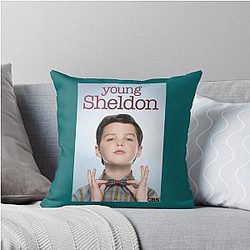 Young Sheldon Throw Pillow