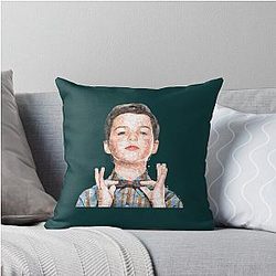 Young Sheldon Throw Pillow
