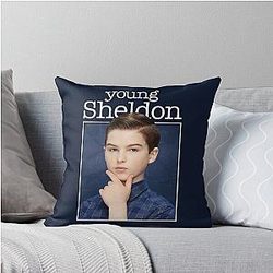 Young Sheldon Throw Pillow