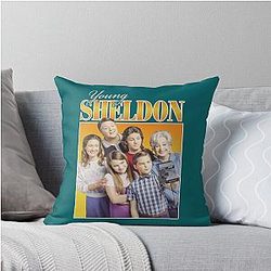 Young Sheldon Throw Pillow