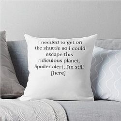 Young Sheldon said Throw Pillow